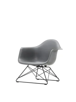 Vitra Eames Plastic Armchair LAR, sortlakeret fra Best