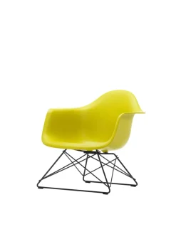 Vitra Eames Plastic Armchair LAR, sortlakeret fra Best