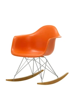 Vitra Eames Plastic Armchair RAR, gyngestol fra Outlet