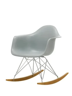 Vitra Eames Plastic Armchair RAR, gyngestol fra Outlet