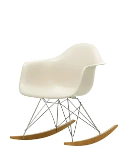 Vitra Eames Plastic Armchair RAR, gyngestol fra Outlet