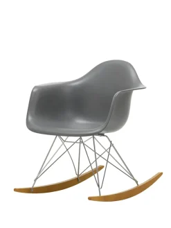 Vitra Eames Plastic Armchair RAR, gyngestol fra Outlet