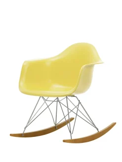 Vitra Eames Plastic Armchair RAR, gyngestol fra Outlet