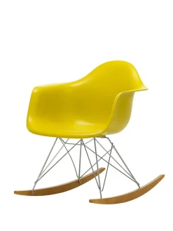 Vitra Eames Plastic Armchair RAR, gyngestol fra Outlet