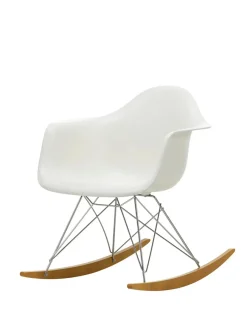 Vitra Eames Plastic Armchair RAR, gyngestol fra Outlet