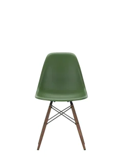 Vitra Eames Plastic Side Chair DSW, mørkbejdset ahorntræ fra Clearance