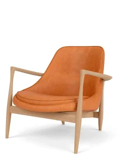 Audo Copenhagen Elizabeth Lounge Chair, eg/Dunes cognac 21000 fra