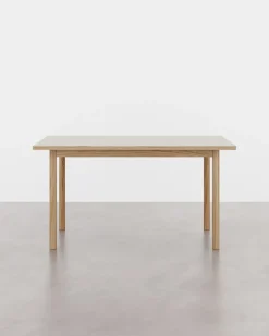 Tablelab ESSENTIAL OAK spisebord 140x90 cm Mushroom, fra Clearance