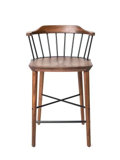 Stellar Works Exchange Counter Stool SH 61, walnut fra Discount