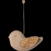 Maileg Fabric ornament, Fugl marmor latte fra