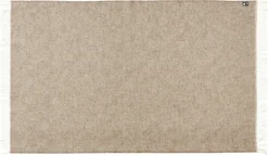 Silkeborg Uldspinderi Fanø Plaid, birch sand fra Outlet
