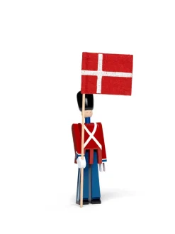 Kay Bojesen Fanebærer med tekstilflag, mini af Sale