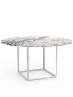New Works Florence spisebord Ø145, white viola fra Discount