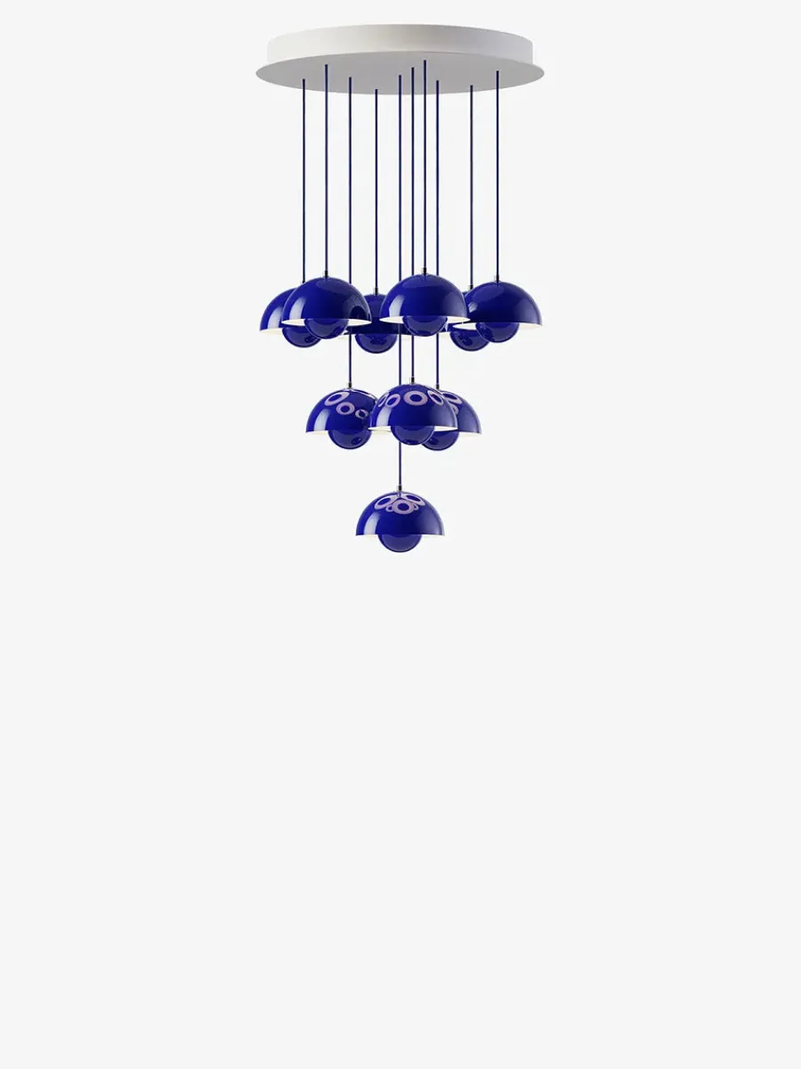 &Tradition Flowerpot Chandelier VP10, 10 pendants fra Sale