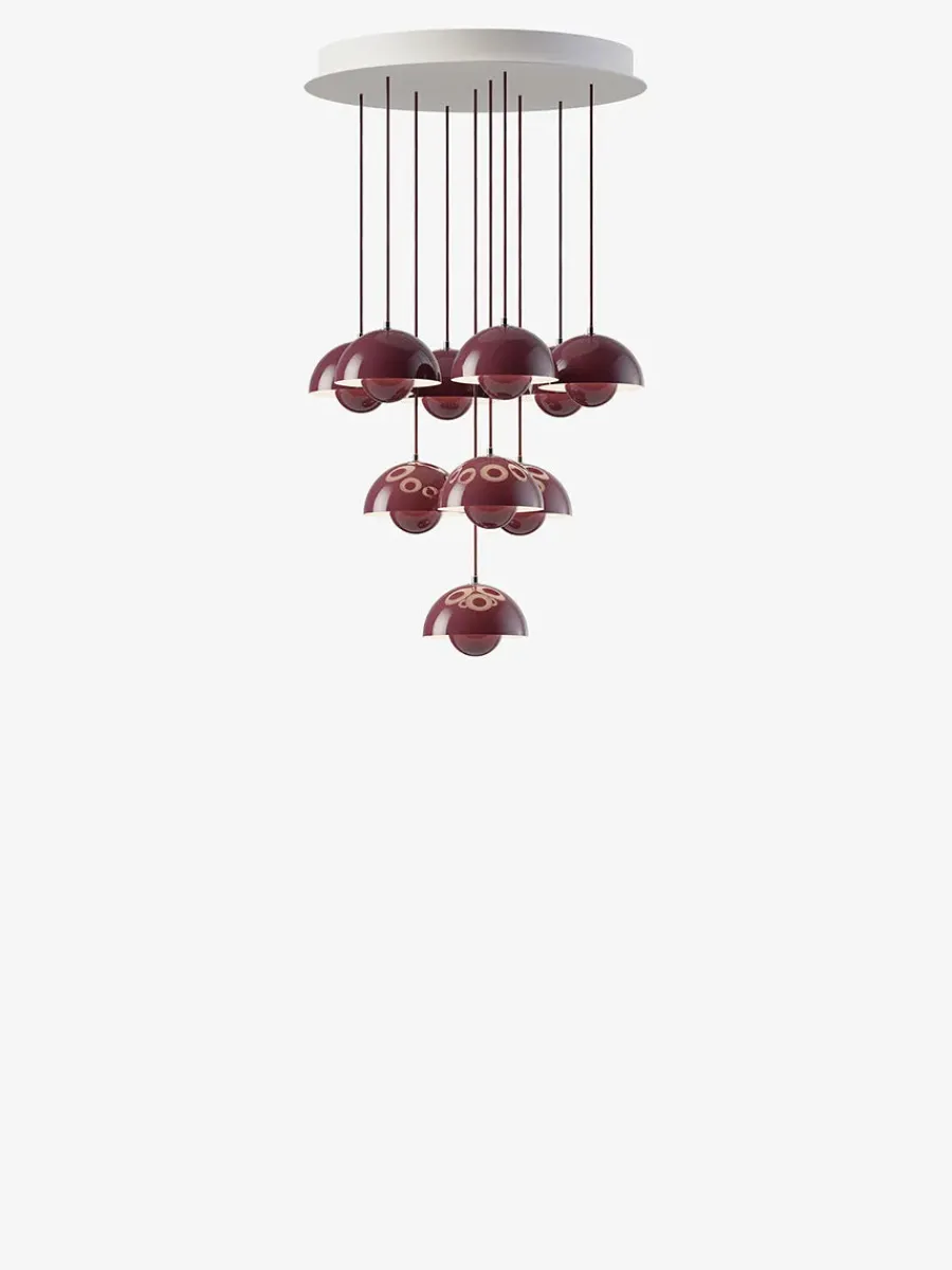 &Tradition Flowerpot Chandelier VP10, 10 pendants fra Sale