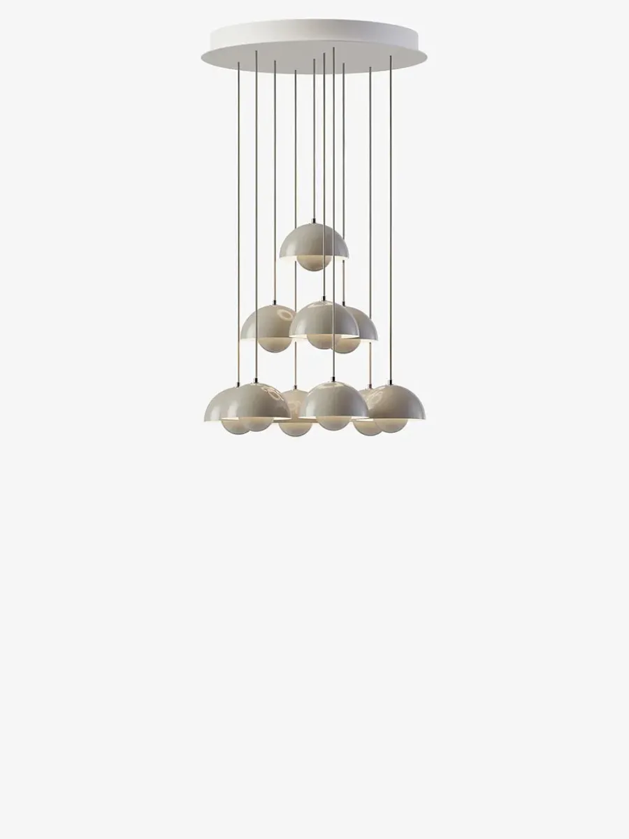 &Tradition Flowerpot Chandelier VP10, 10 pendants fra Sale
