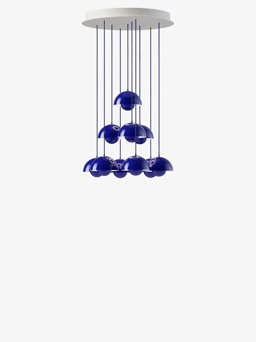 &Tradition Flowerpot Chandelier VP10, 10 pendants fra Sale