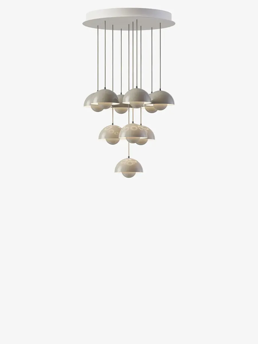 &Tradition Flowerpot Chandelier VP10, 10 pendants fra Sale