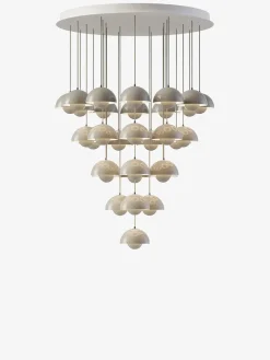&Tradition Flowerpot Chandelier VP10, 10 pendants fra Sale