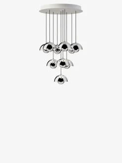 &Tradition Flowerpot Chandelier VP10, 10 pendants fra Sale