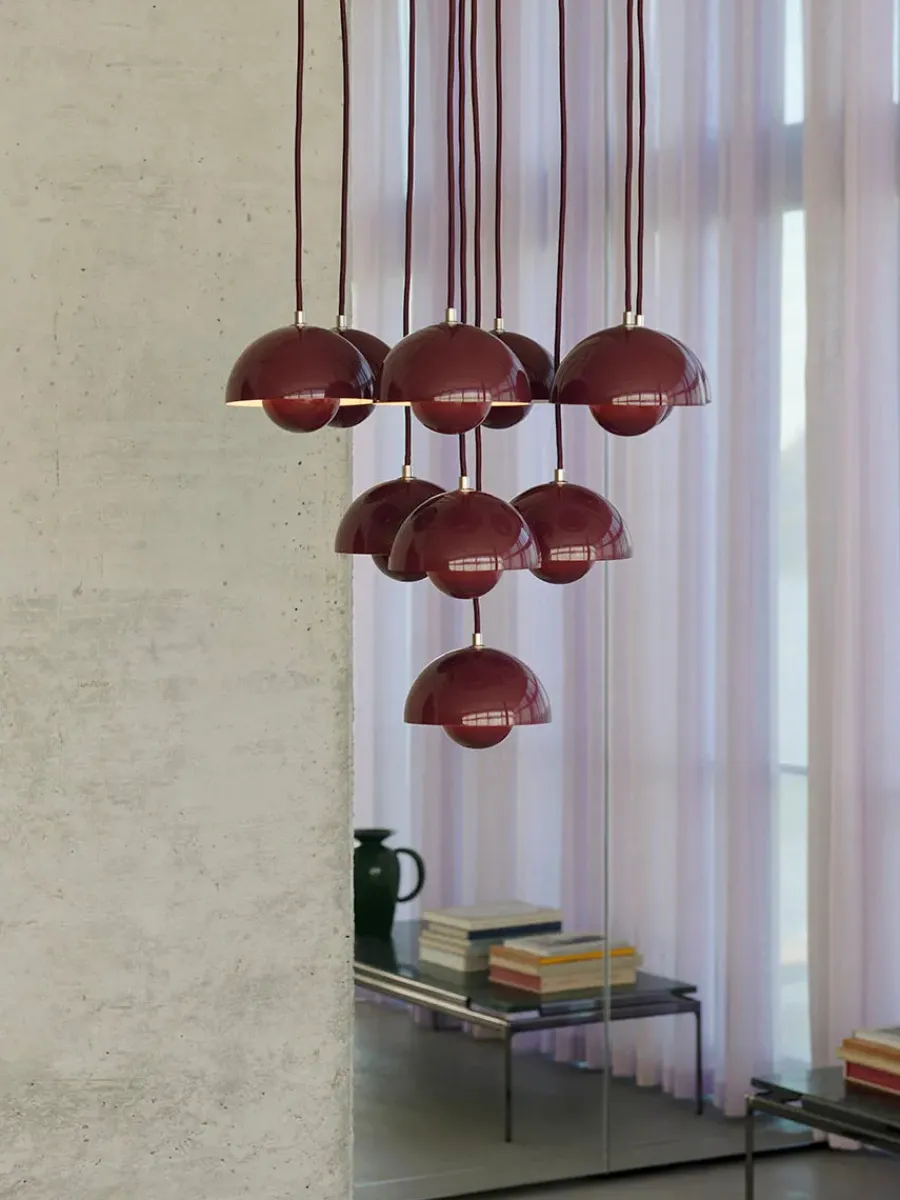 &Tradition Flowerpot Chandelier VP10, 10 pendants fra Sale
