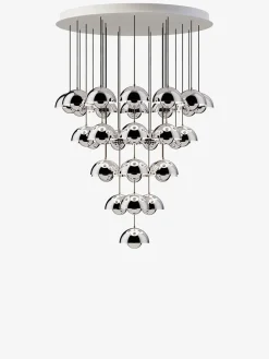 &Tradition Flowerpot Chandelier VP10, 31 pendants fra