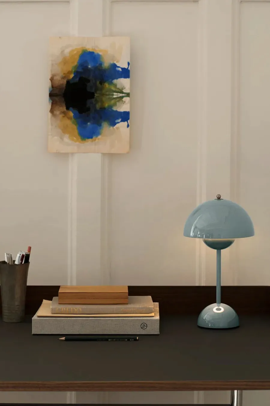 &Tradition Flowerpot Portable VP9 Bordlampe af Verner Panton