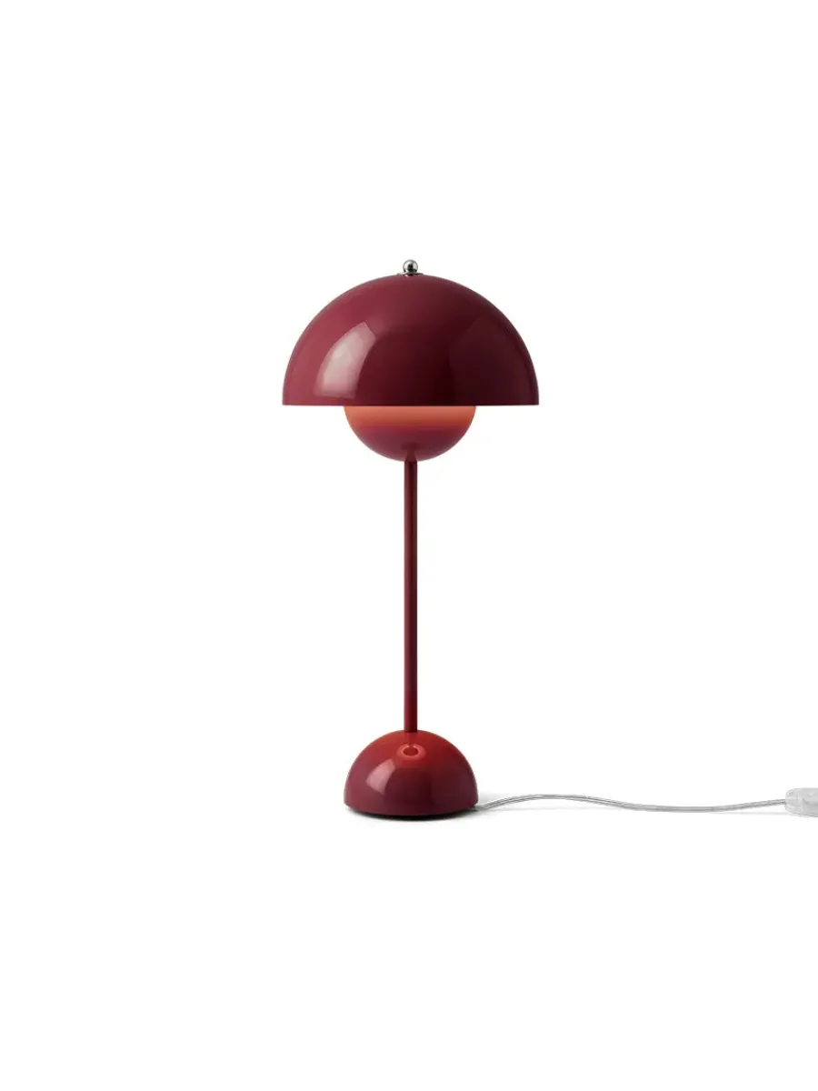 &Tradition Flowerpot VP3 bordlampe af Verner Panton Discount