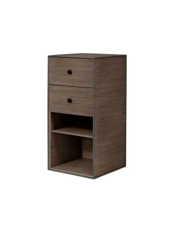 Audo Copenhagen Frame 70 inkl. 2 skuffer og 1 hylde fra Discount