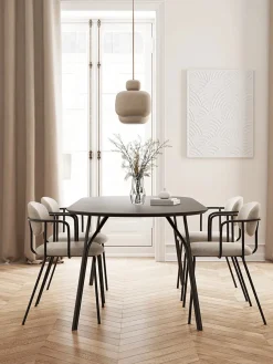 Woud Frame Dining Chair, black fra Clearance
