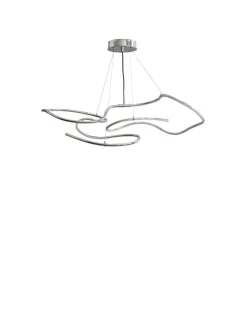 101 Copenhagen Ghost Chandelier, Mini, Burned Black fra Hot