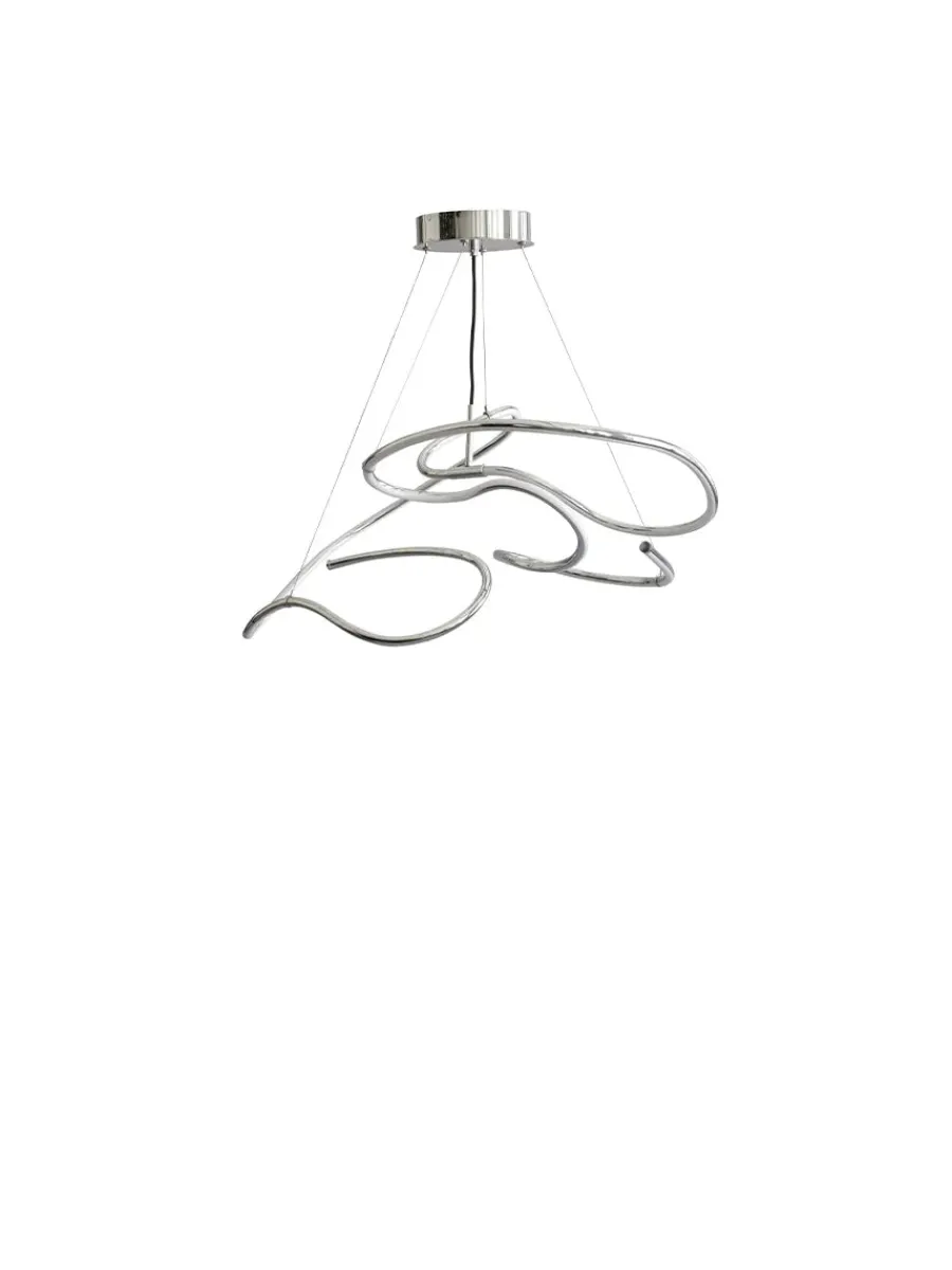 101 Copenhagen Ghost Chandelier, Mini, Burned Black fra Hot