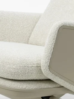Vitra Grand Relax Lænestol inkl. Fodskammel, grey/beige fra New