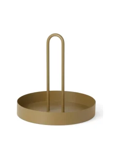 Ferm Living Grib Tray, Olive fra