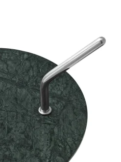 &Tradition Halten SH9 Sidebord, polished steel & marble fra Outlet