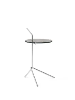 &Tradition Halten SH9 Sidebord, polished steel & smoked glass fra Sale