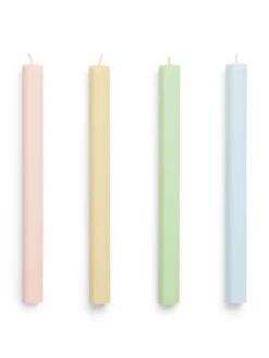 HAY Hexagon Candle 4 Stk., dark fra Sale