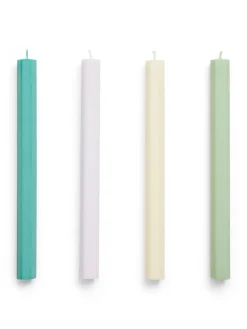 HAY Hexagon Candle 4 Stk., fresh fra New
