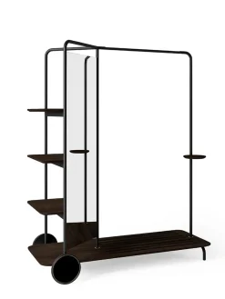 Stellar Works Host Wardrobe, black oak fra New