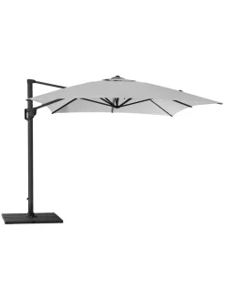 Cane-line Hyde Luxe Parasol 3x3 m. med tilt inkl. fod fra Sale