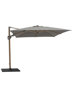 Cane-line Hyde Luxe Parasol 3x3 m. med tilt inkl. fod fra Sale