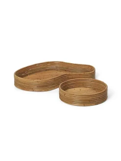 Ferm Living Isola Trays, sæt á 2 stk. fra Best