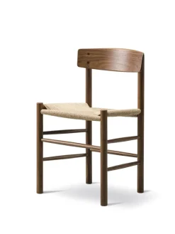 Fredericia Furniture J39 Folkestolen, olieret valnød af Børge Mogensen Online