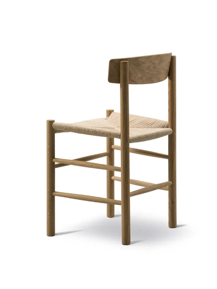 Fredericia Furniture J39 Folkestolen, sæbebehandlet eg af Børge Mogensen Discount