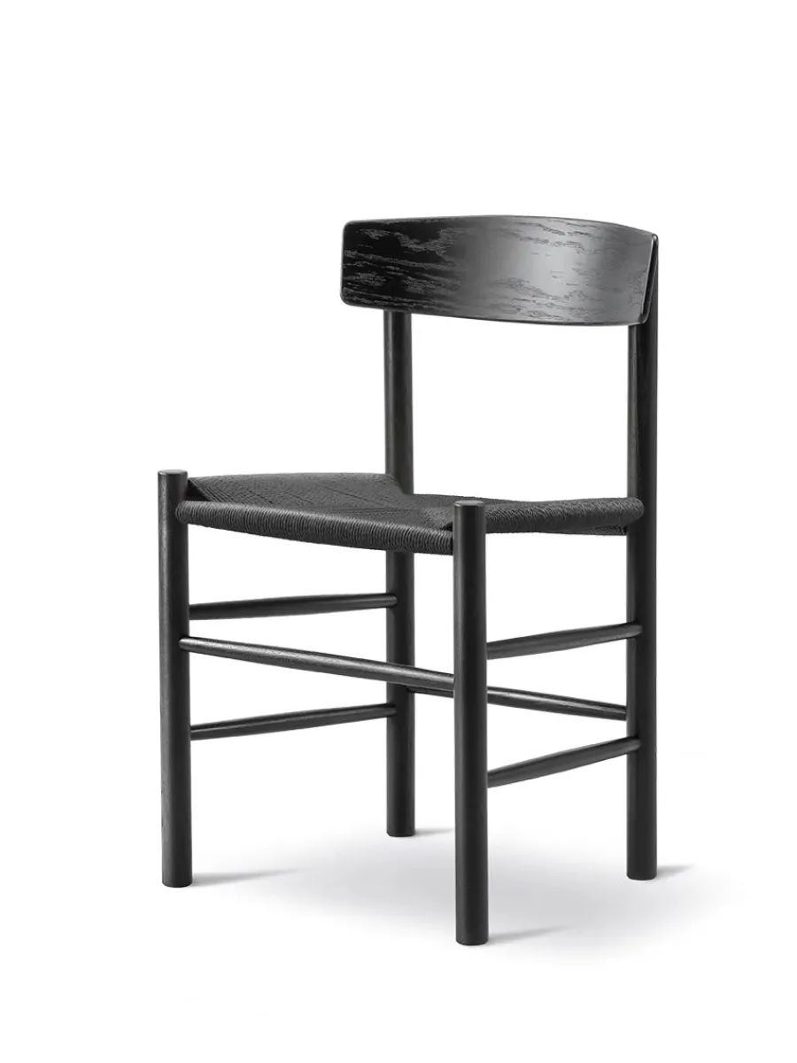 Fredericia Furniture J39 Folkestolen, sæbebehandlet eg af Børge Mogensen Discount