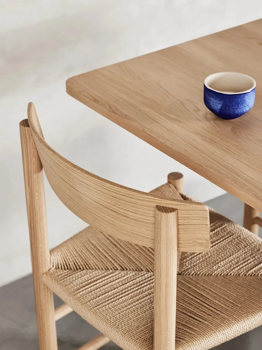Fredericia Furniture J39 Folkestolen, sæbebehandlet eg af Børge Mogensen Discount