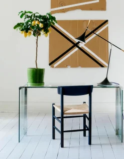Fredericia Furniture J39 Folkestolen, sortlakeret bøg af Børge Mogensen Sale