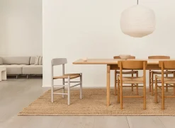 Fredericia Furniture J39 Folkestolen, sortlakeret bøg af Børge Mogensen Sale