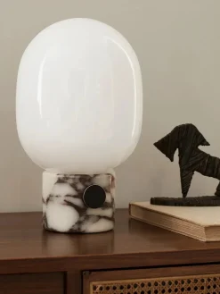 Audo Copenhagen JWDA Bordlampe, calacatta viola marmor fra Sale