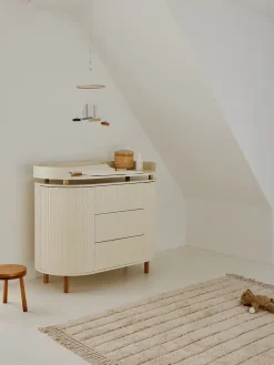 Kas Kopenhagen Kai Pusleplade, cream oak fra New
